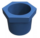 CPVC RED BUSH 3/4″ X 1/2″ AZUL<br><br>Código: 3497