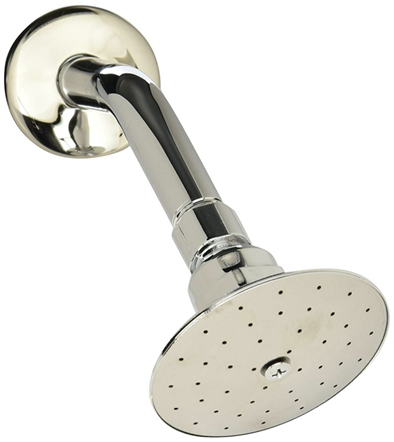 REGADERA 3002B CON BRAZO CHAP AC INOX CR<br><br> Código: 7482