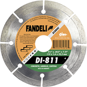 FANDELI DISCO DIAMANTE 4 1/2″ SEGMENTADO DI-811<br><br>Código: 1282