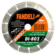 FANDELI DISCO DIAMANTE 7″ SEGMENTADO (72959)<br><br>Código: 1932