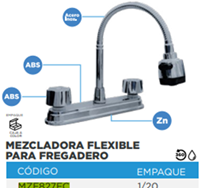 MEZ FREG  CUELLO FLEX 360° (MZF827FC)<br><br>Código: 4953