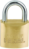 CANDADO LATON (CSI-AS-40F) LLAVE DE PUNTOS<br><br>Código: 5955