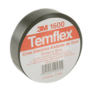 CINTA AISLAR 3M 1600 TEMFLEX (1600N)<br><br>Código: 0939