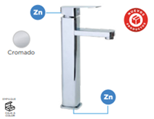 MONOMANDO LAVABO (MZM4104) <br><br>Código: 6009