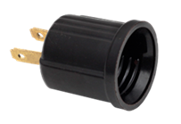 SOCKET C/CLAVIJA CAFE (SOC-012)<br><br>Código: 4041