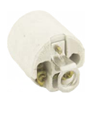 SOCKET PORC P/CANDIL C/NIPLE 3/8  (SOC-020)<br><br>Código: 4050