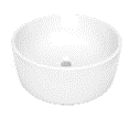 LAVABO CIRCULAR DE SOBREPONER (LV.8101.01) <br><br>Código: 7539