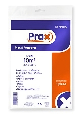 PLASTIPROTECTOR 10 MT PRAX <br><br> Código:4154